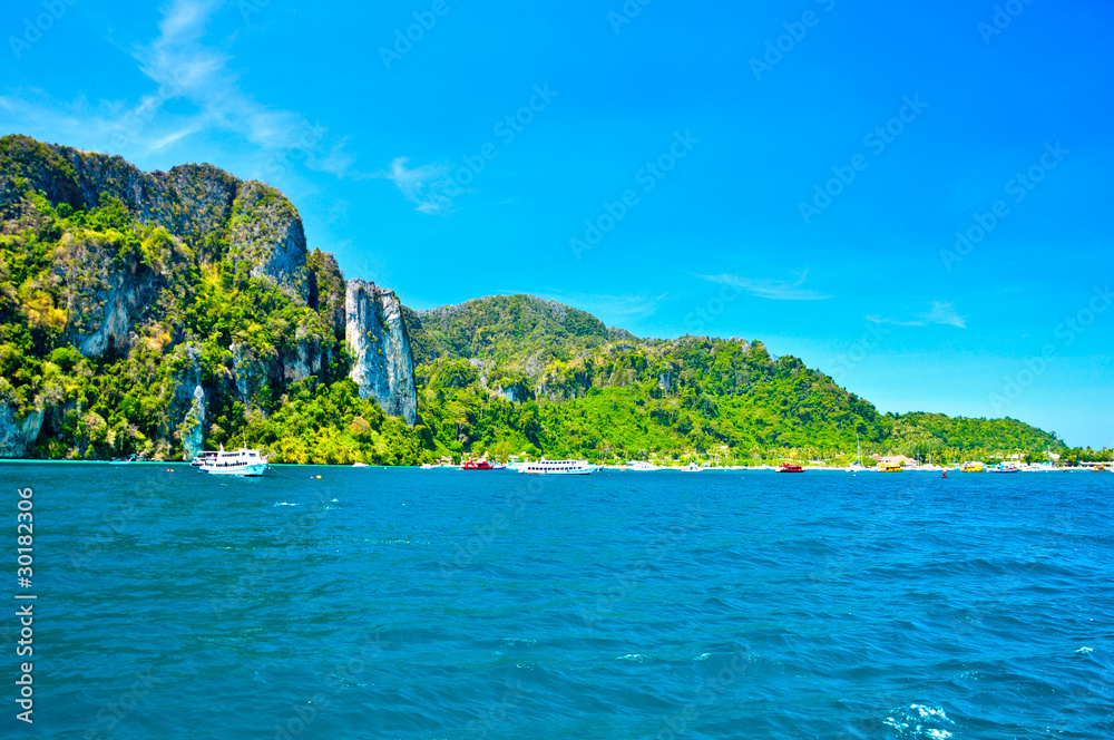 Obraz premium Pee-pee island, phu-ket,thailand