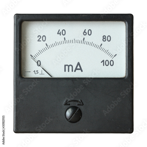 Ampermeter.