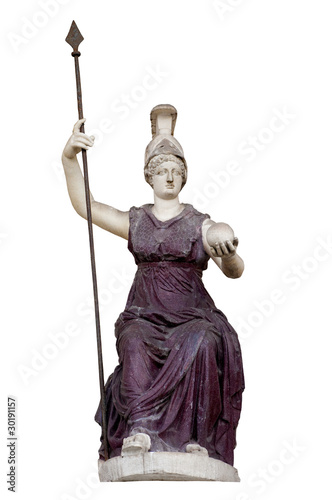 Goddess Roma Triumphans Fototapet
