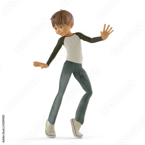 Konstfotografi boy dancing moonwalk