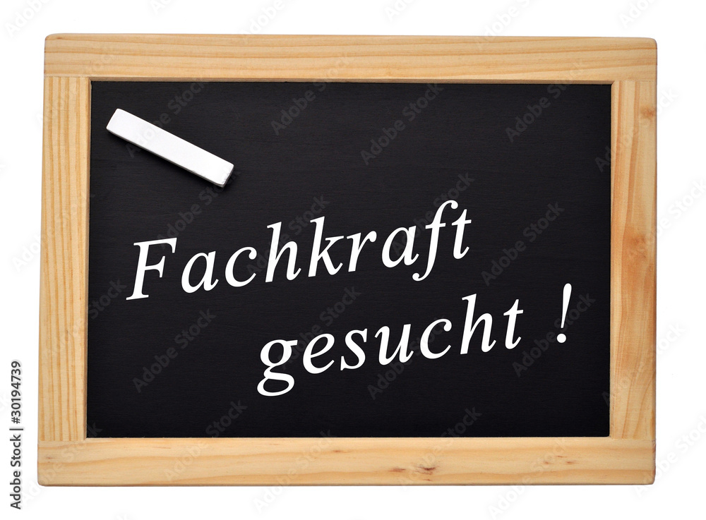 Tafel Schild // Concep Business // Fachkraft geuscht - Fachkräft Tafel Schild // Concep Business // Fachkraft geuscht - Fachkräft