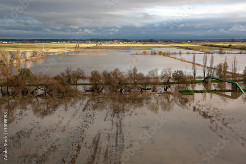 Flooded Fields on a Cloudy Day II