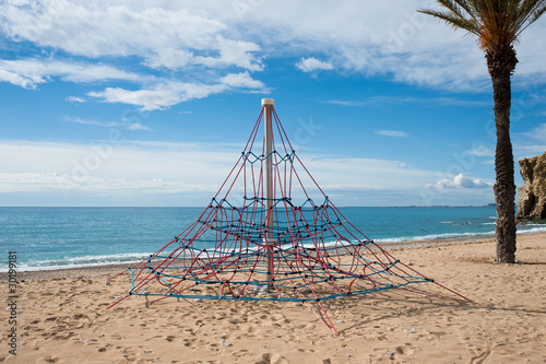 Jungle gym rope