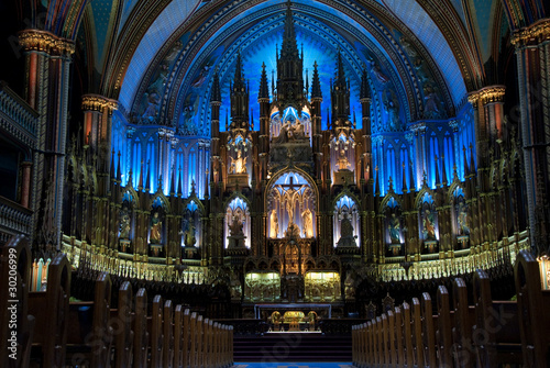 Main altar, Notre Dame de Montreal