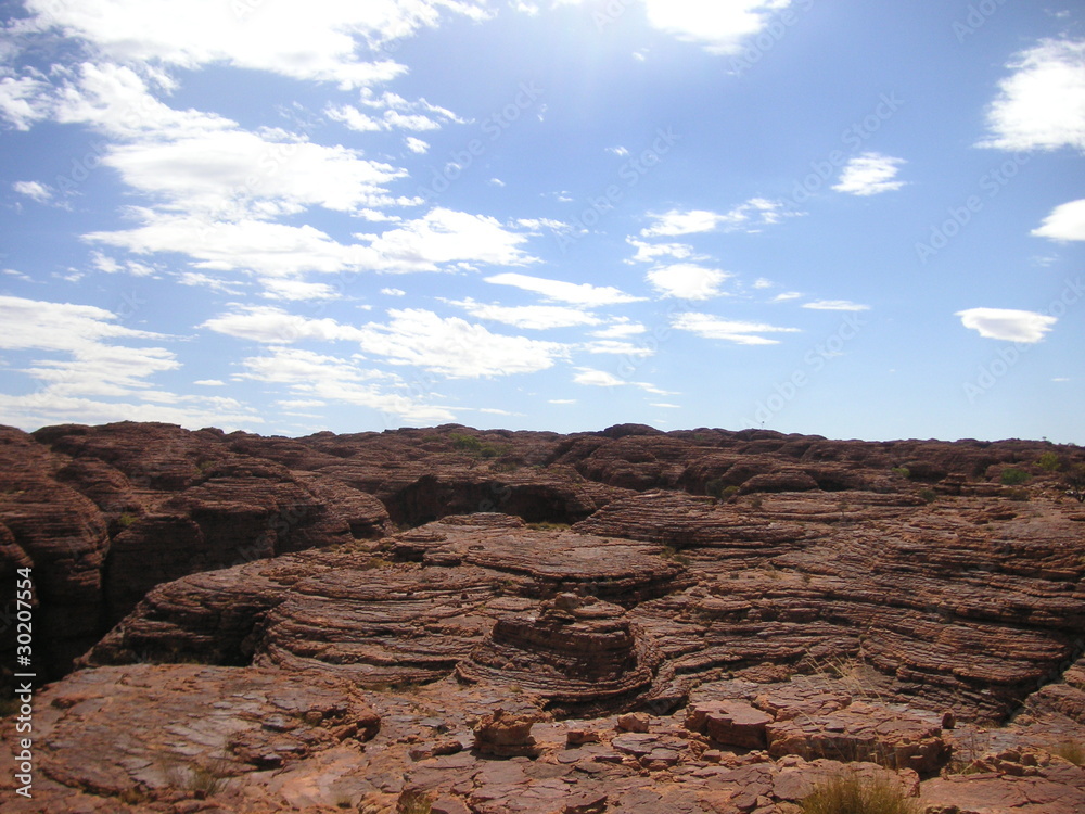 Naklejka premium 岩山