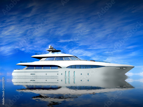 Luxury Yacht.