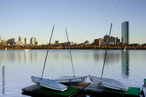 Charles River sailing photo