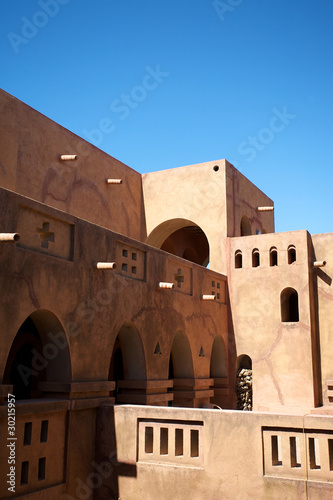Moroccan architecture in Mopti Dogon Land © piccaya