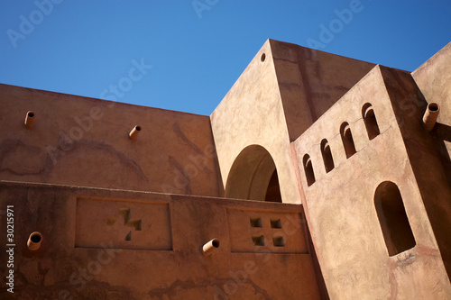 Moroccan architecture in Mopti Dogon Land photo