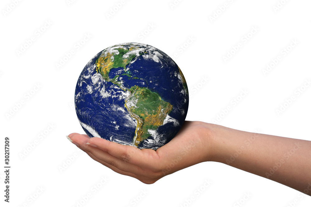 Earth in hand Earth in hand