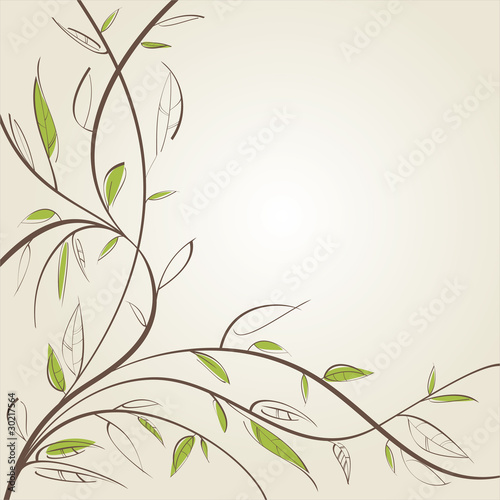 Stylized willow