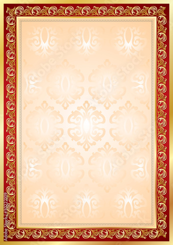 Diploma or Certificate frame and background