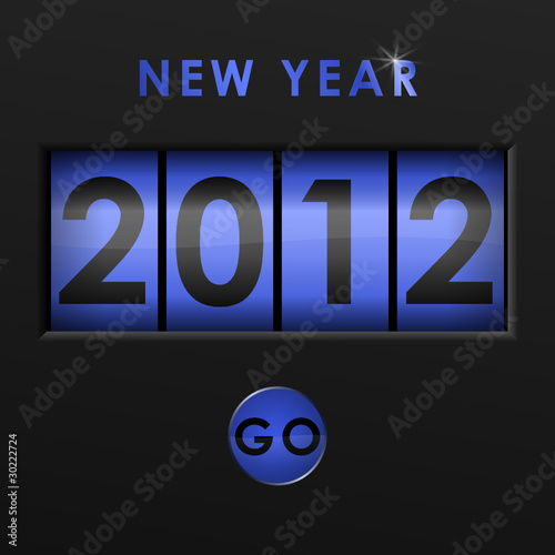 New Year 2012 Go Button