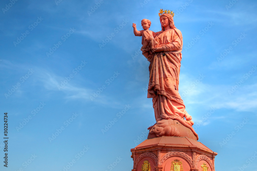 Fototapeta premium Notre-Dame (Virgin Mary) de France, Le Puy-en-Velay