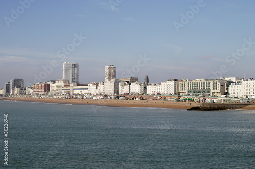 Brighton seafront. East Sussex. England