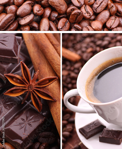 Coffee collage