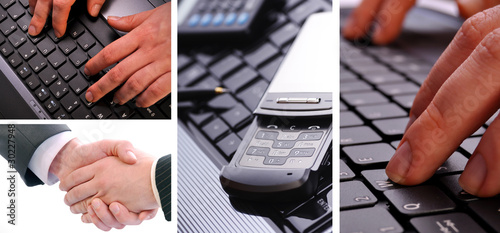 Business collage