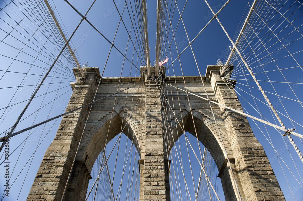 Fototapeta premium Brooklyn Bridge, New York, NY