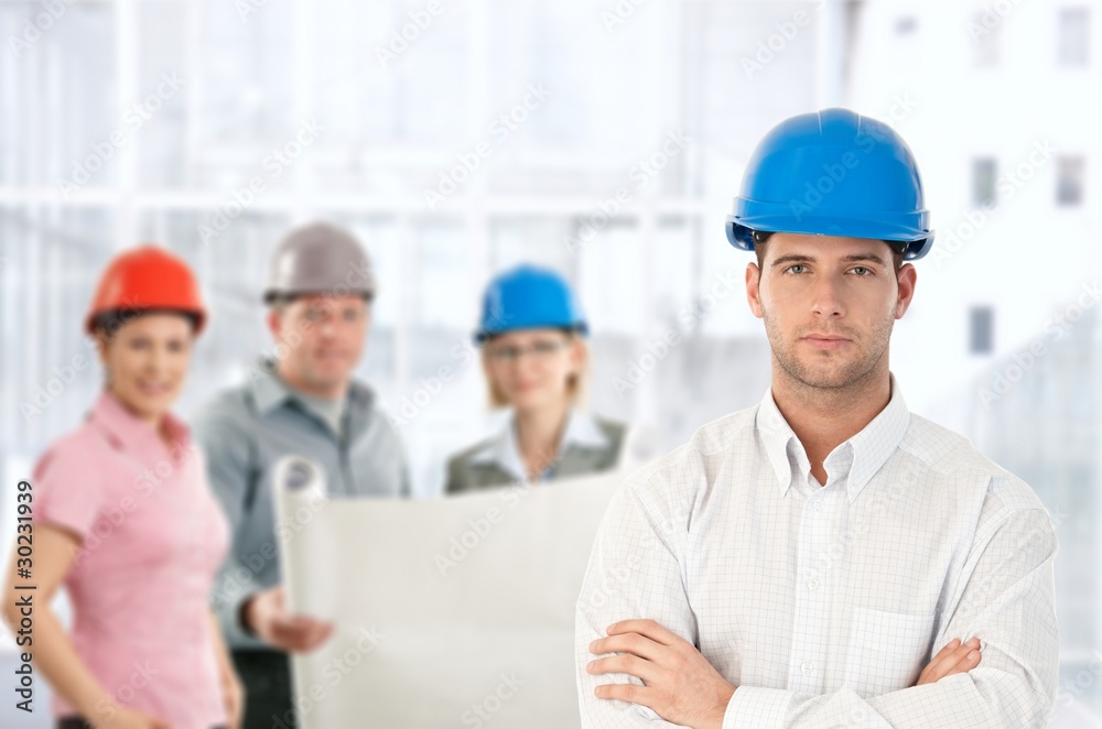 Architect team in office Architect team in office