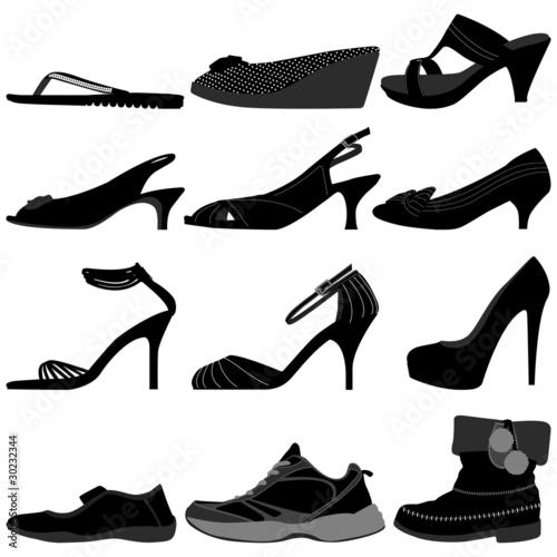 Girl Female Woman Shoes Footwear