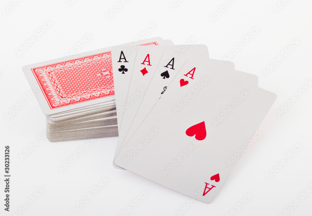 Obraz premium playing cards