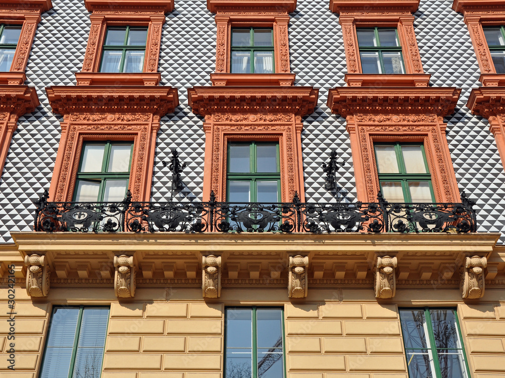 Obraz premium alter balkon