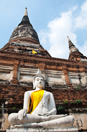 Old Temple of Ayutthata, Thailand