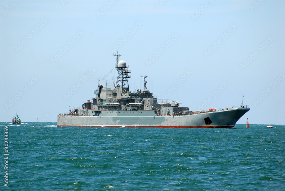 Russia's military ship and boat at Black sea, Ukraine Russia's military ship and boat at Black sea, Ukraine