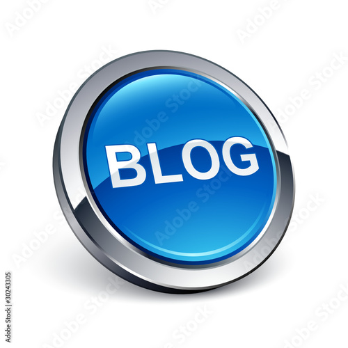 icône bouton internet blog