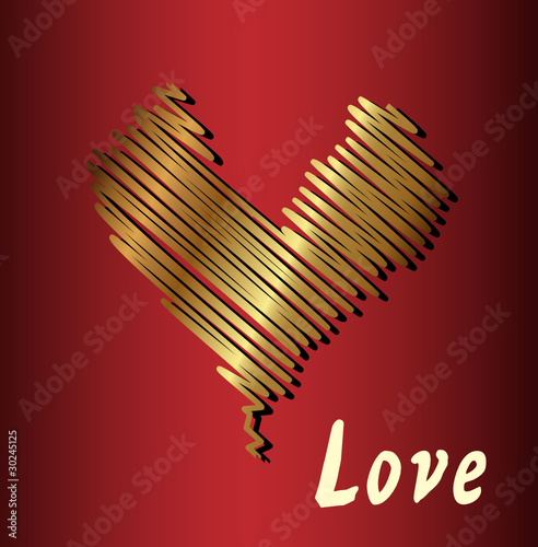 Love Golden Heart