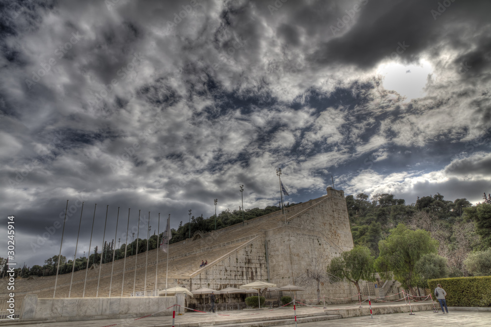Panathenaic stadium also known as kallimarmaro Panathenaic stadium also known as kallimarmaro