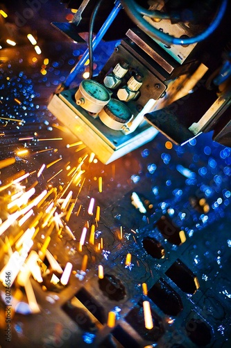 Laser close-up
