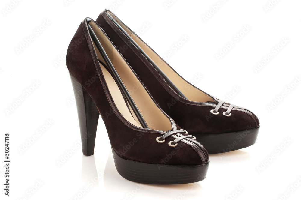 pair of womens shoes