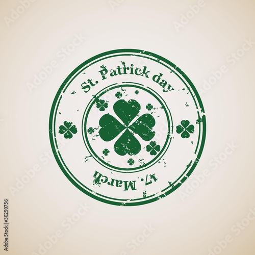 St. Patrick day stamp