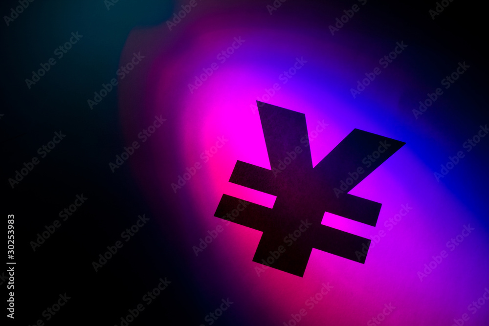 Fototapeta premium Chinese Yuan