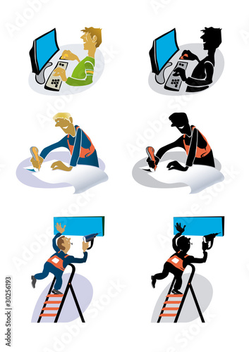 men of different professions