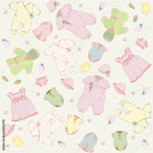 Set for newly born baby.For little girl.