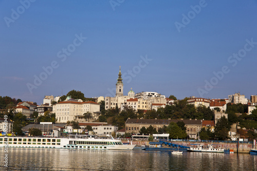 Belgrade, Capital of Serbia, view from the river Sava