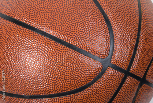 Basketball Full Frame Close Up © saje