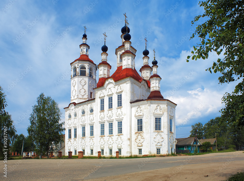 Church of the Entry of the Lord into Jerusalem in Totma, Russia