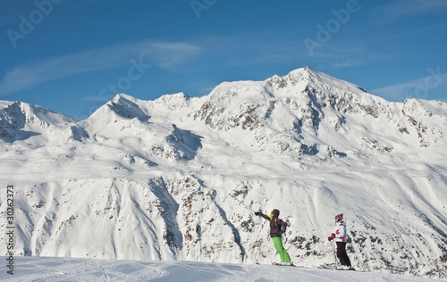 Ski resort Hohrgurgl. Austria