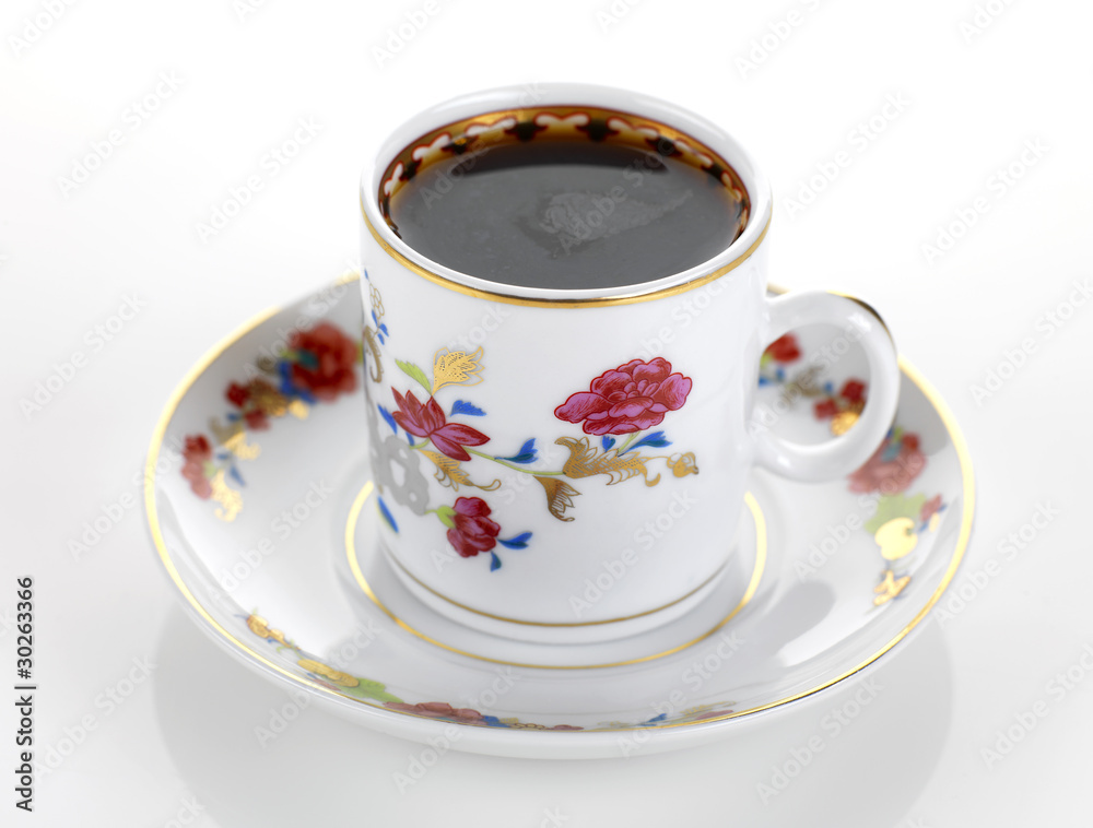 cup of black coffee cup of black coffee