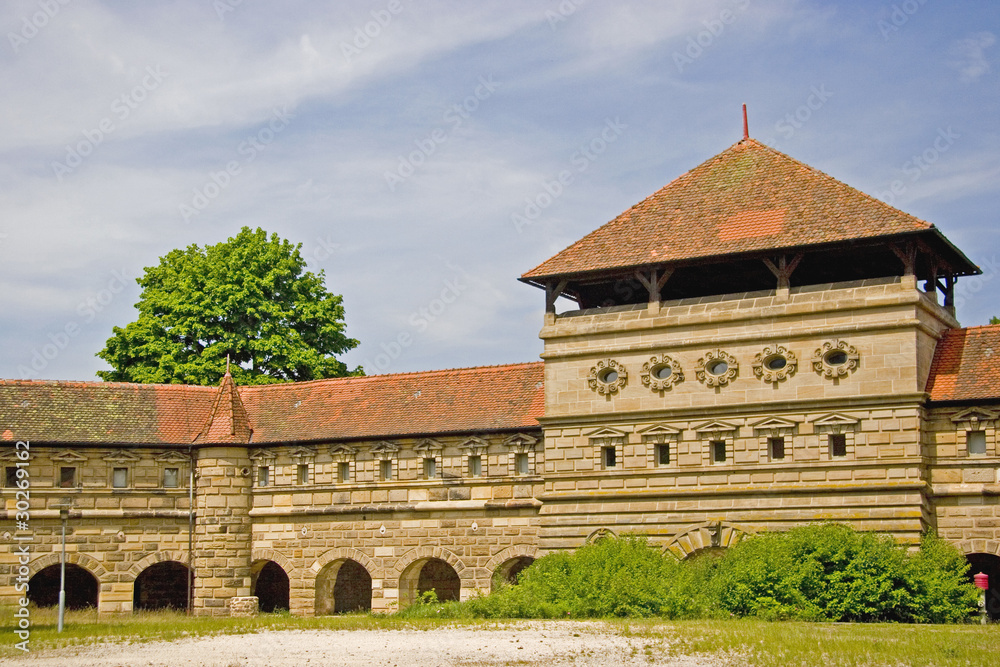 Fototapeta premium Festung Lichtenau in Franken