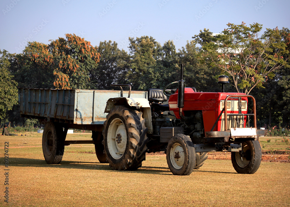 Fototapeta premium old tractor