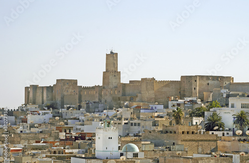 Kind on the city of Sousse from the Big Mosque, Tunis photo
