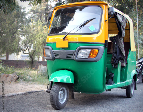 Fotografie, Obraz auto rickshaw