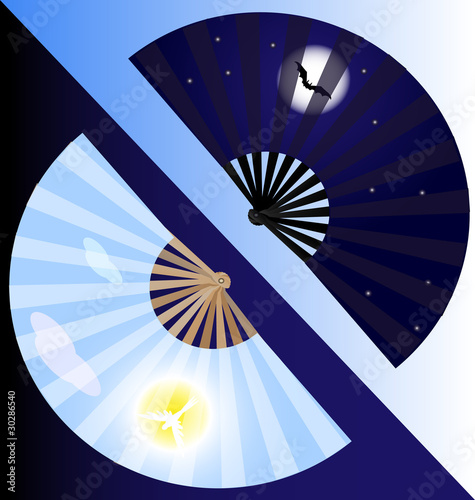 fans day and night