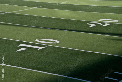 Canvas Print Football Field