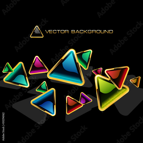 Abstract colorful background. Vector illustration.