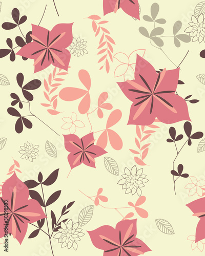 floral seamless pattern